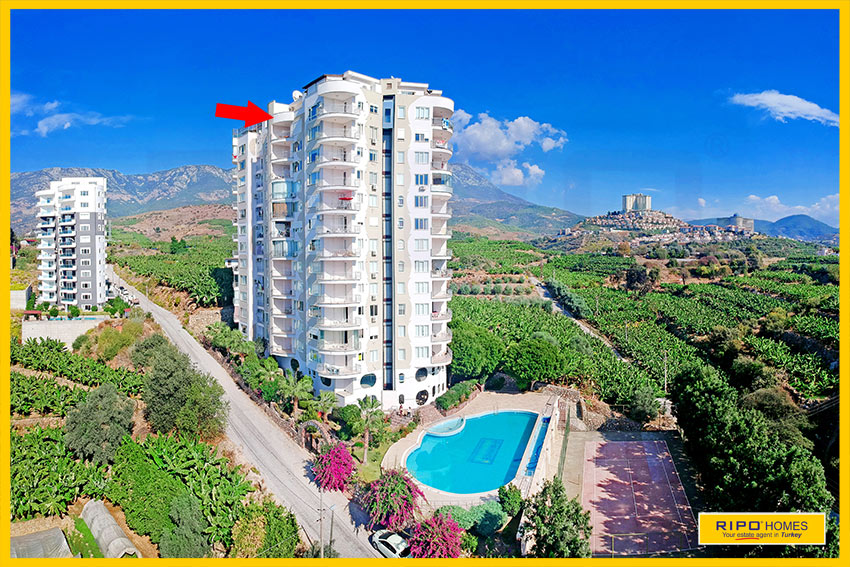 Properties in Alanya/Mahmutlar / Alanya for sale Ripo code:1245-B36-P